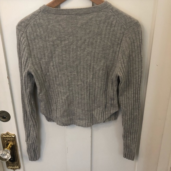 Babaton Heather Grey Sweater Size M - Picture 3 of 3